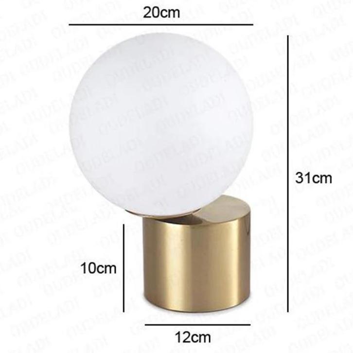 SphereGlow | Lampade da tavolo con sfere di vetro