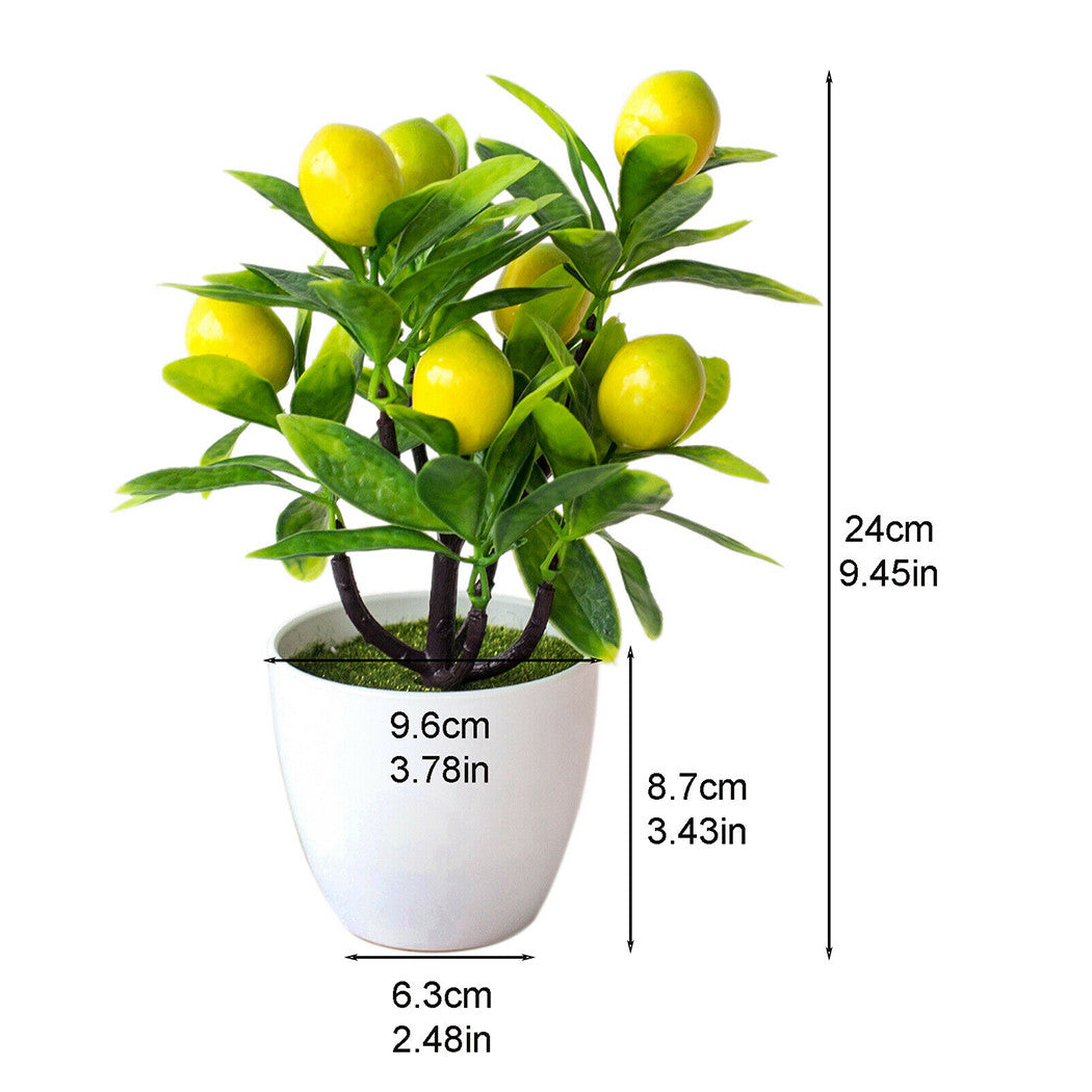 Albero di limone artificiale
