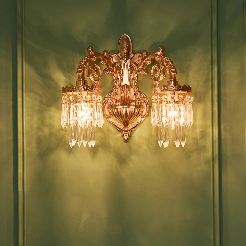 Applique classiche in cristallo