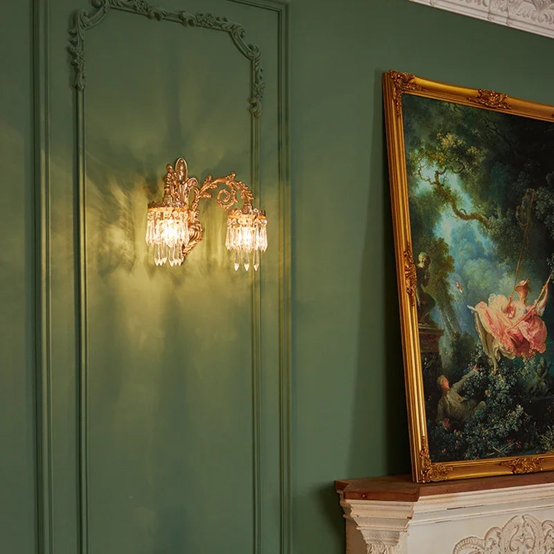 Applique classiche in cristallo