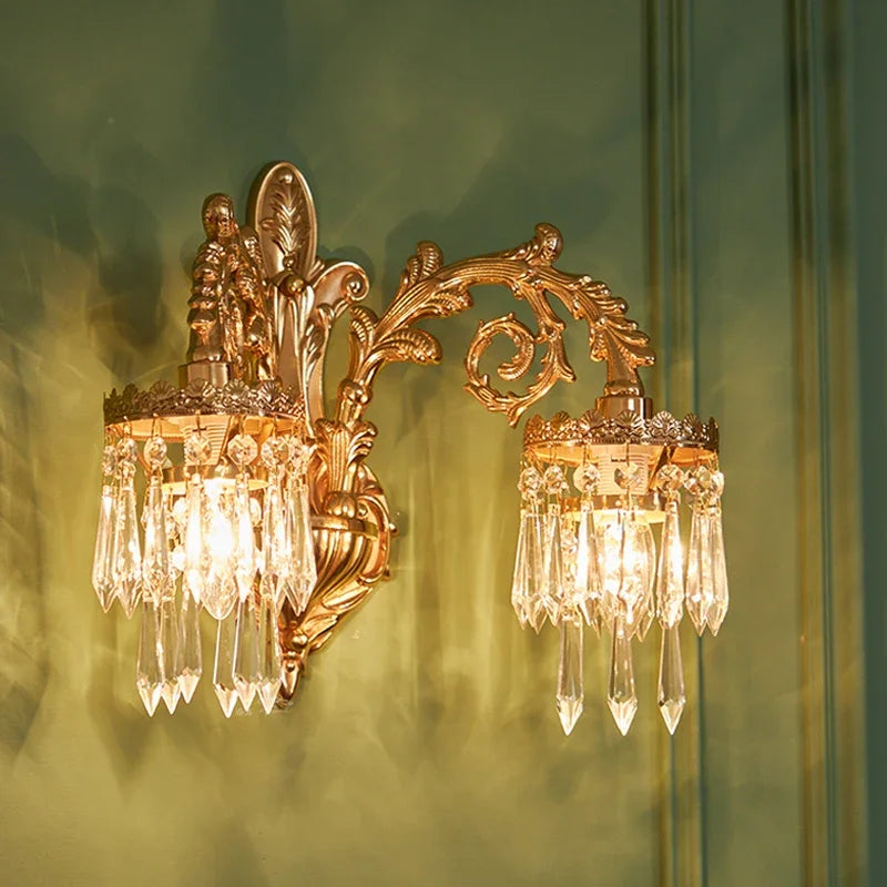 Applique classiche in cristallo