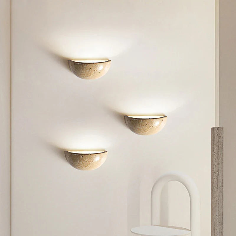 Applique a led semicircolari