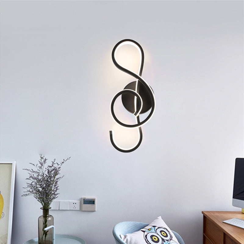 Applique con note musicali nordiche