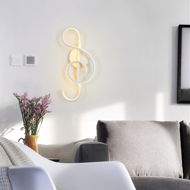 Applique con note musicali nordiche