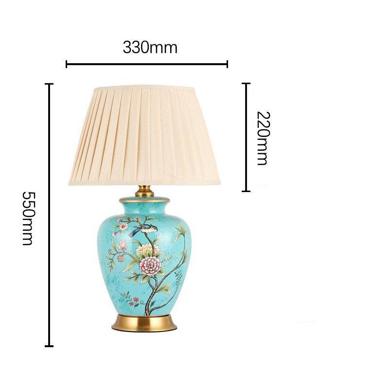 FloralBird | Lampada da tavolo a forma di uccello in ceramica