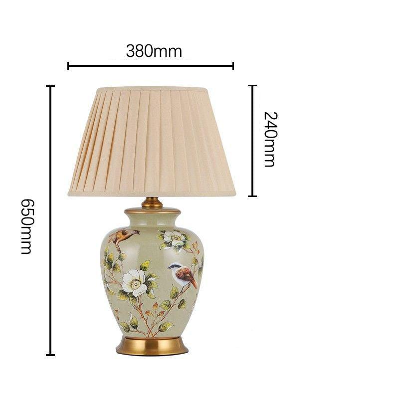 FloralBird | Lampada da tavolo a forma di uccello in ceramica