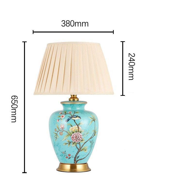 FloralBird | Lampada da tavolo a forma di uccello in ceramica