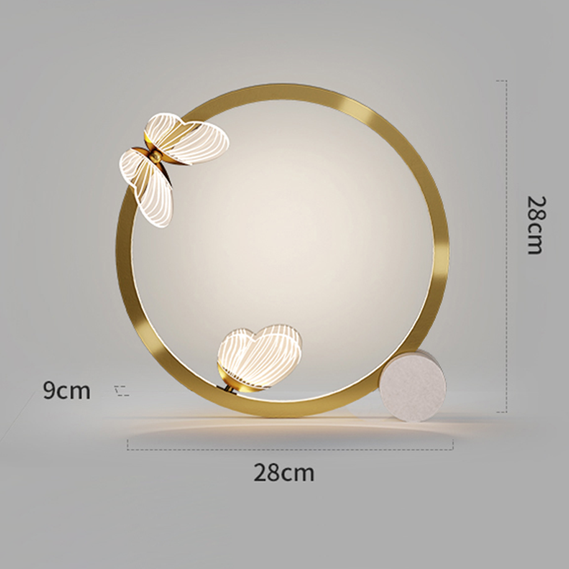ModernistGlow - Lampada da tavolo Butterfly
