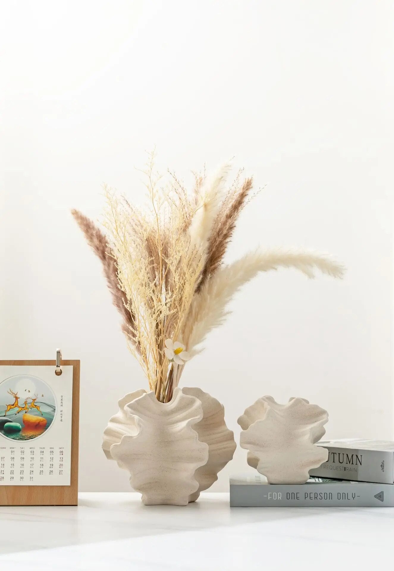CreaseCraft - Vaso in ceramica con pieghe