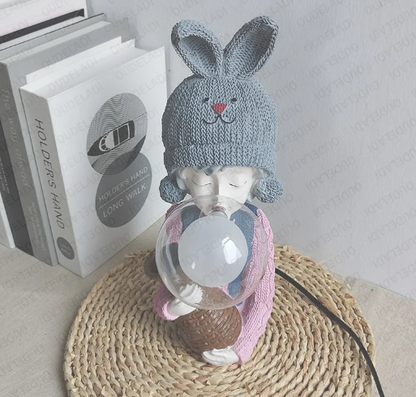 FunCraft - Lampada da tavolo creativa in resina per bambini