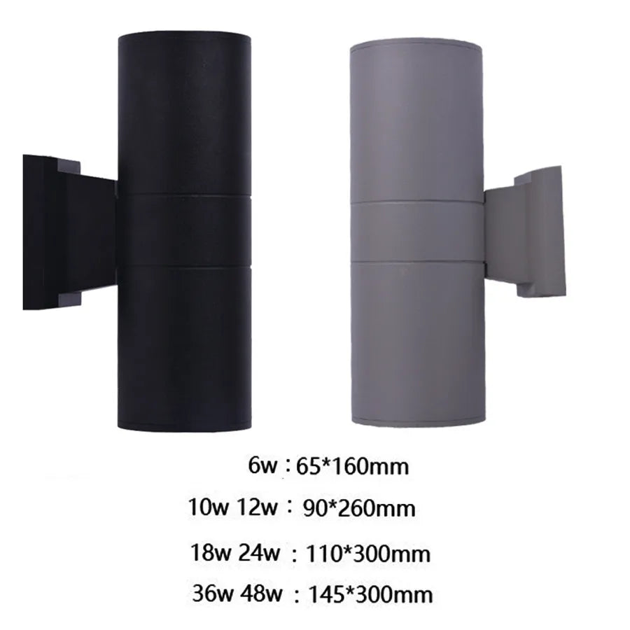 AlumiBright - lampada da parete in alluminio