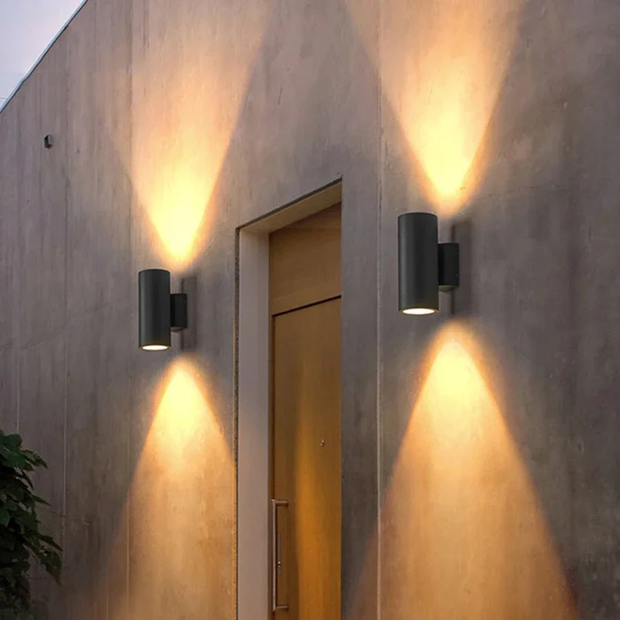 AlumiBright - lampada da parete in alluminio