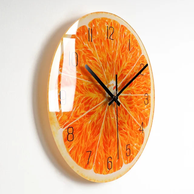 TimelessUniverse - Orologio da parete in vetro a ingranaggi