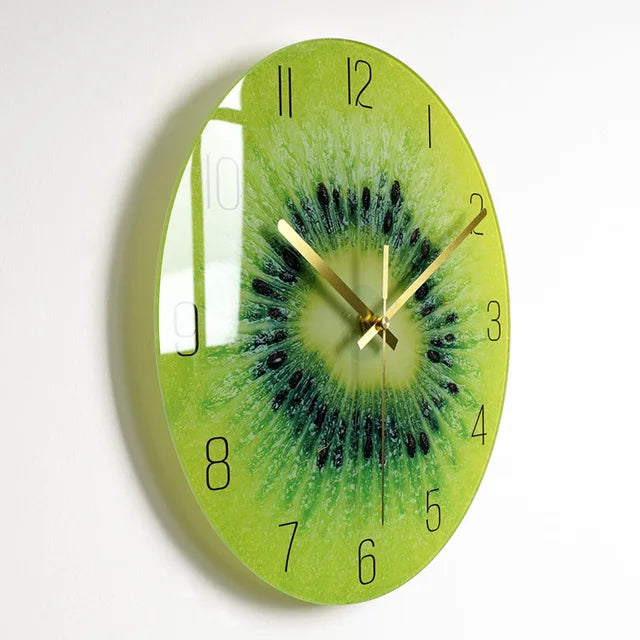 TimelessUniverse - Orologio da parete in vetro a ingranaggi