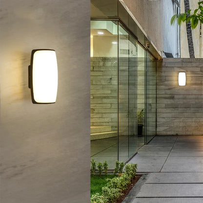 EcoWet - Lampada da parete impermeabile