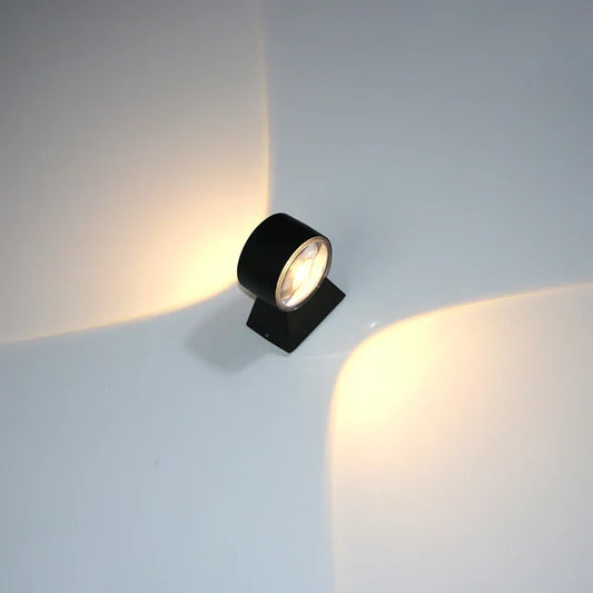 RainBlock - Lampada da parete impermeabile in alluminio