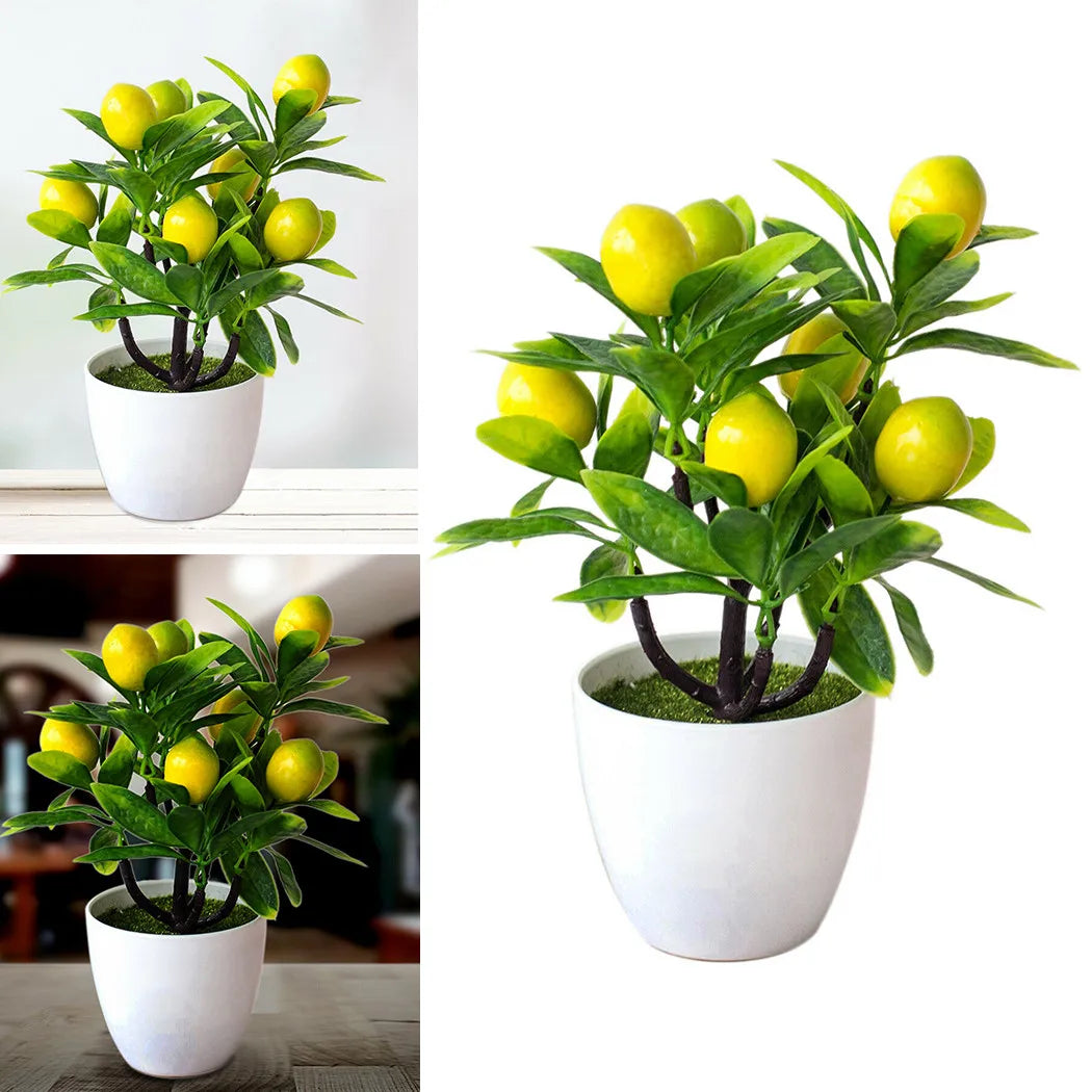 PottedPerfection - Alberi di limoni artificiali