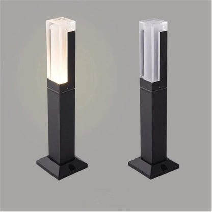 ElementalAlu - Lampada da giardino moderna in alluminio