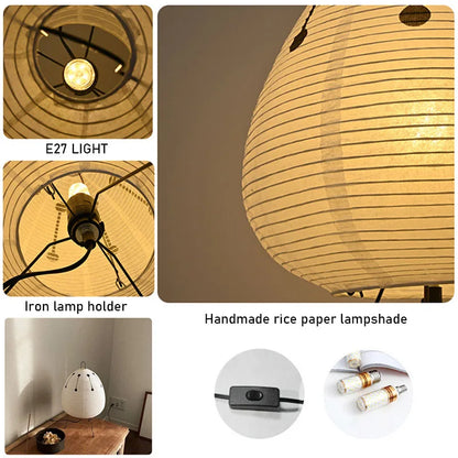 HeritageHaven - Lampada da tavolo a treppiede