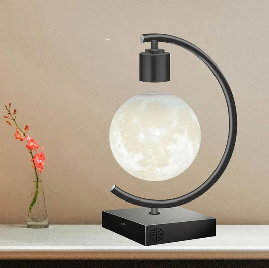 MoonGlow - Lampada lunare magnetica fluttuante