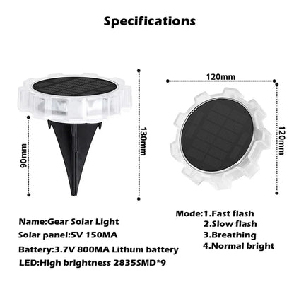BackyardBliss - Lampada a energia solare