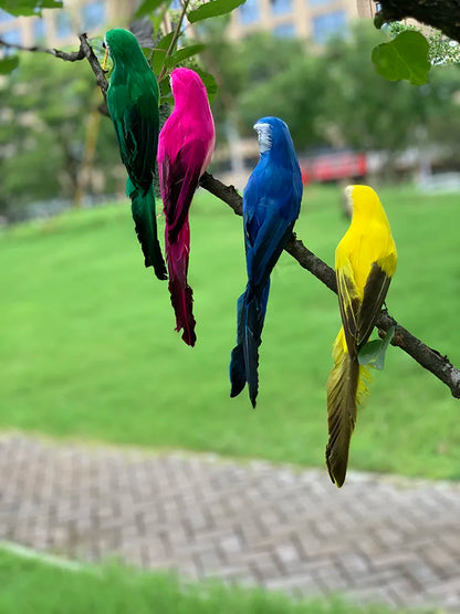 TropicPerch - Decorazione da giardino per pappagalli
