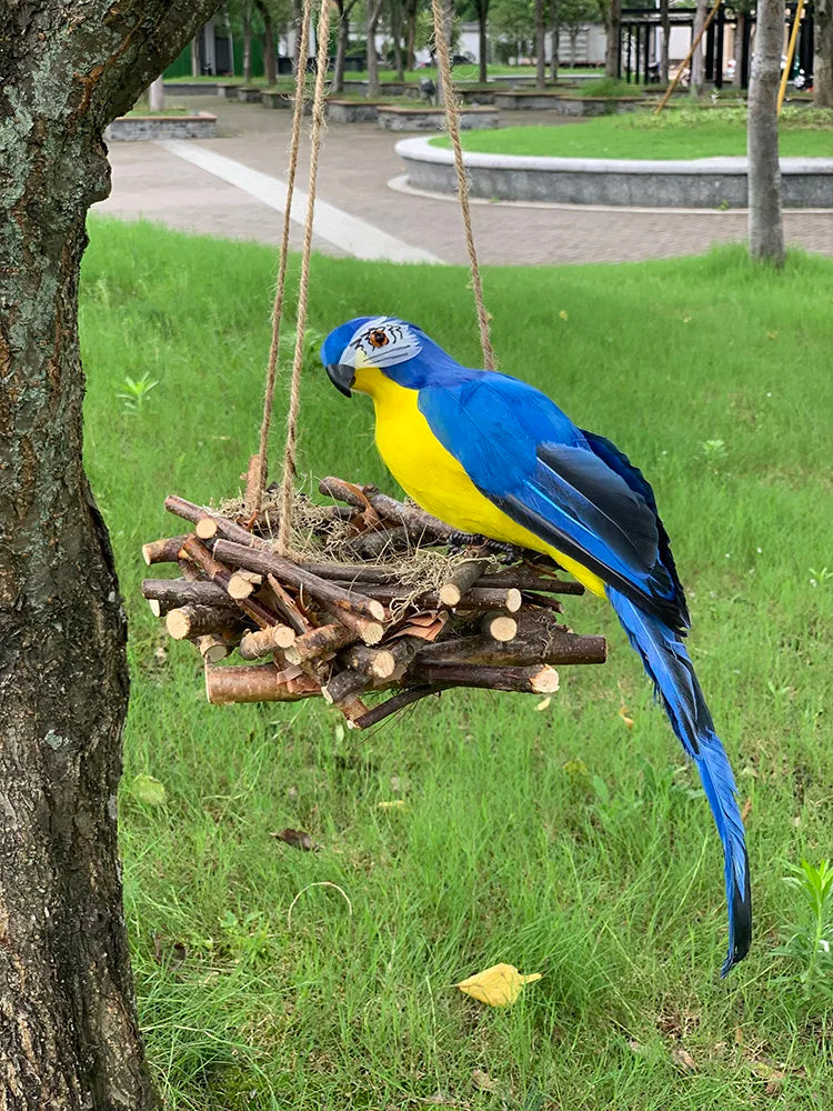 TropicPerch - Decorazione da giardino per pappagalli