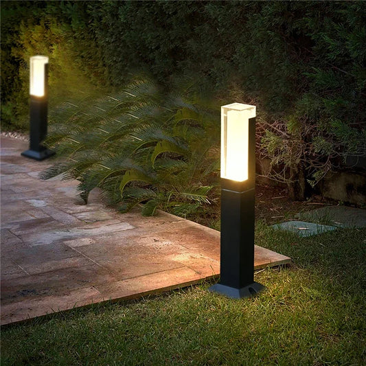 PillarPathway - Eleganti luci postali a energia solare