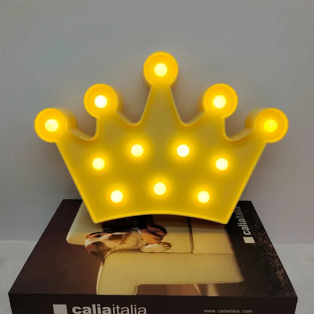 3DRegal - Lampada da notte Crown