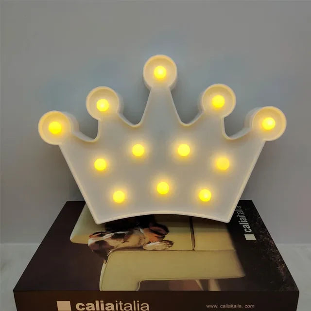 3DRegal - Lampada da notte Crown