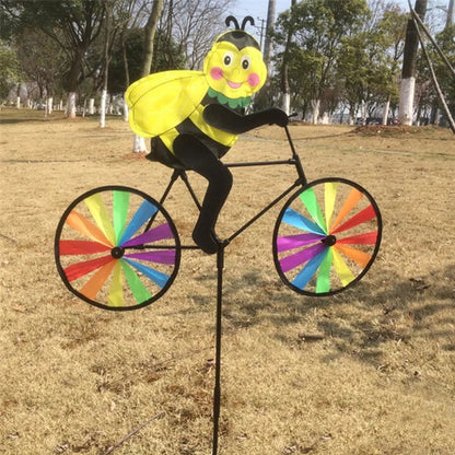 GardenGallop - Sculture a vento di animali in bicicletta