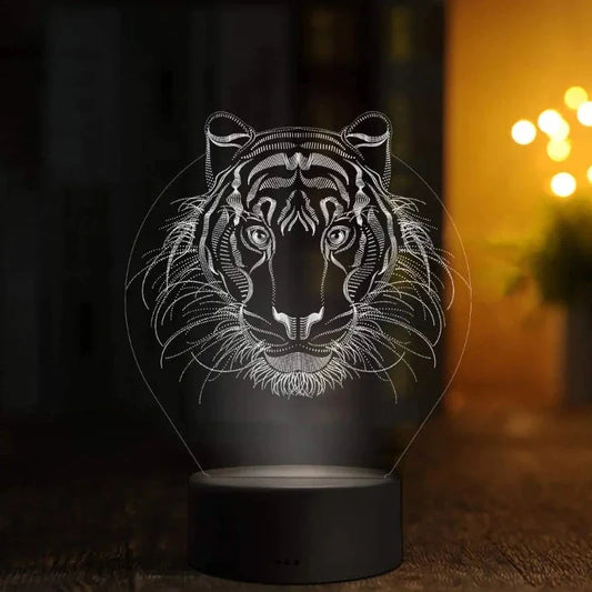 RadiantIllusion - Lampada da tavolo con illusione ottica