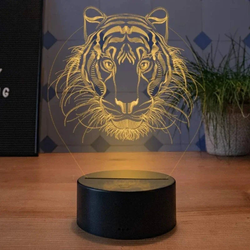 RadiantIllusion - Lampada da tavolo con illusione ottica
