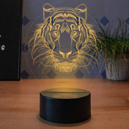 RadiantIllusion - Lampada da tavolo con illusione ottica