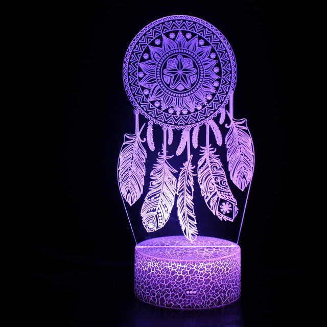 3DDecor - Lampada Acchiappasogni