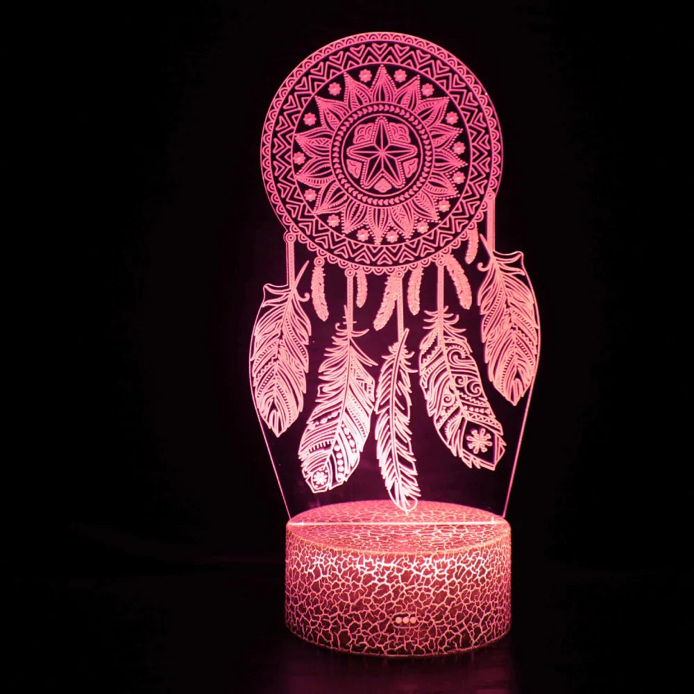 3DDecor - Lampada Acchiappasogni