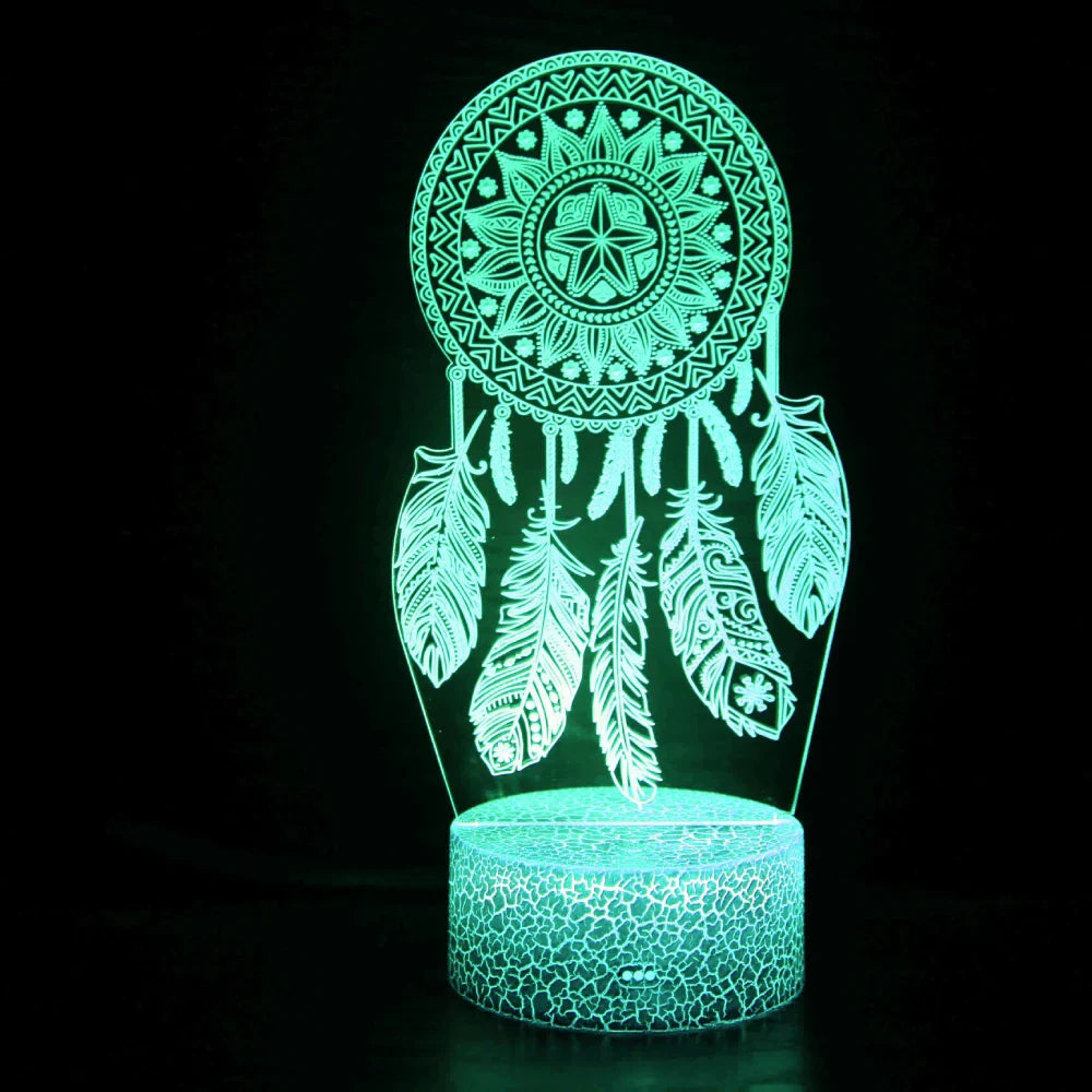 3DDecor - Lampada Acchiappasogni