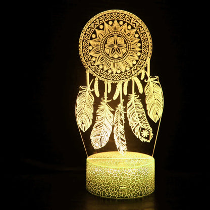 3DDecor - Lampada Acchiappasogni