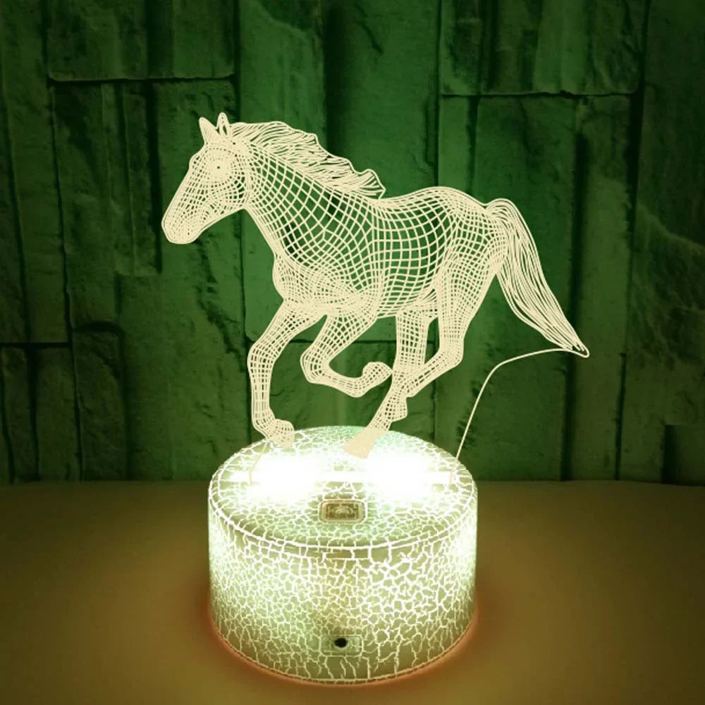 3DShimmer - Lampada Dream Horse