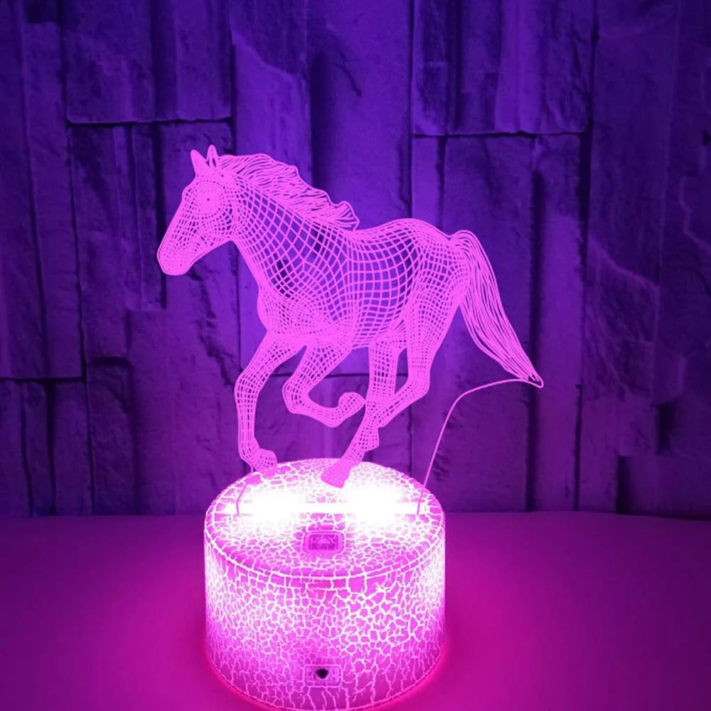 3DShimmer - Lampada Dream Horse