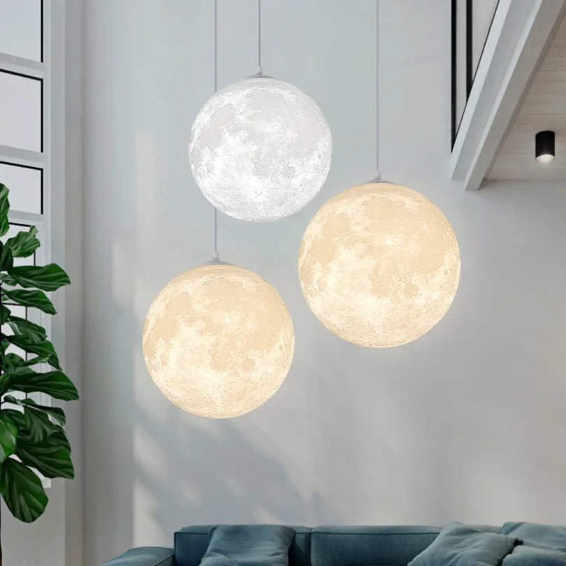 3DSphere - Lampada a sospensione Lunar Elegance