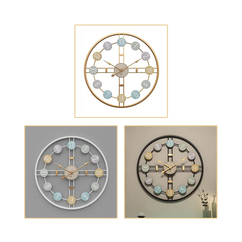 QuietCharm - Orologio da appendere in 3D