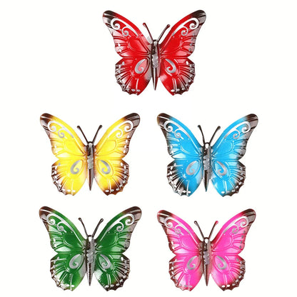 IronWings - Decorazione murale in ferro a forma di farfalla