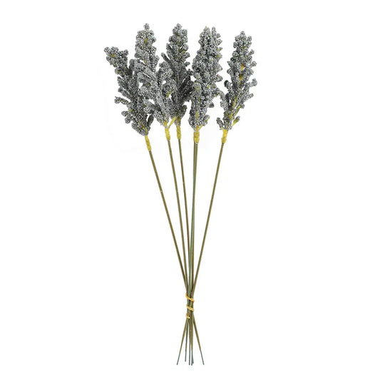 IndoorBliss - Mazzi di lavanda artificiale