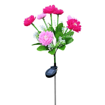 GlowBloom - Lampada per garofani a energia solare