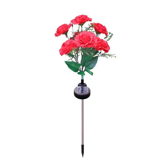 GlowBloom - Lampada per garofani a energia solare
