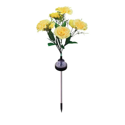 GlowBloom - Lampada per garofani a energia solare