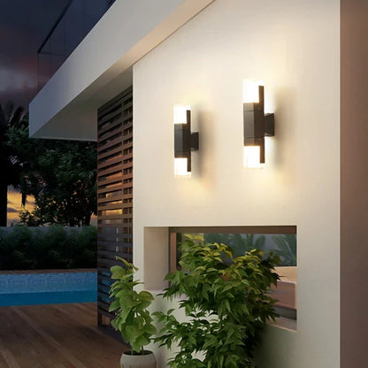 UrbanGlow - Applique LED minimalista in alluminio-acrilico