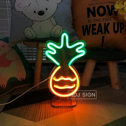 GlowGrill - Luce notturna al neon LED di Amburgo