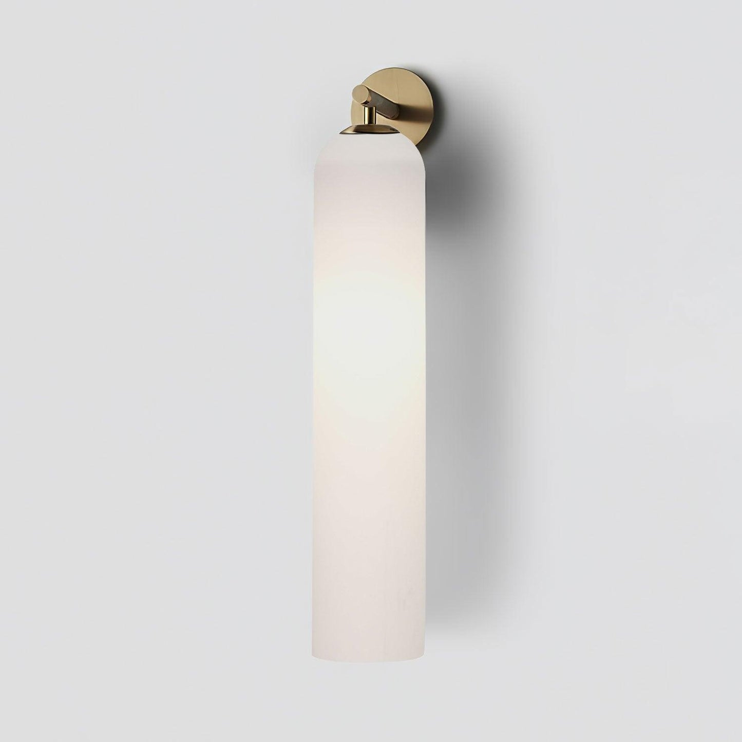 ArtistryGlow | Elegante lampada da parete in vetro artistico